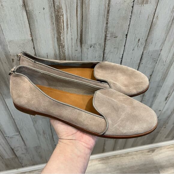 UGG BONNIE SUEDE LOAFER Oyster Tan Driving Loafers - Picture 1 of 8